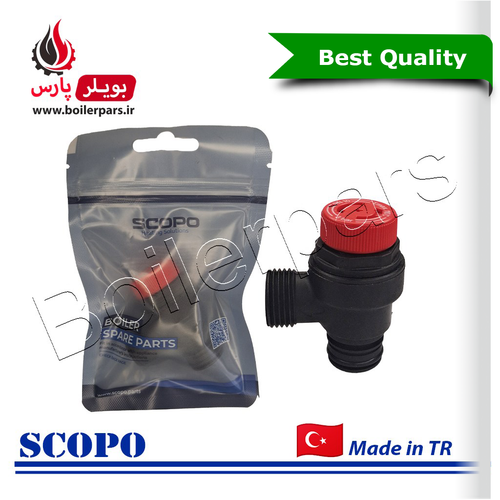 شیر اطمینان پلیمری اورینگی ۱/۲ برند اسکوپو