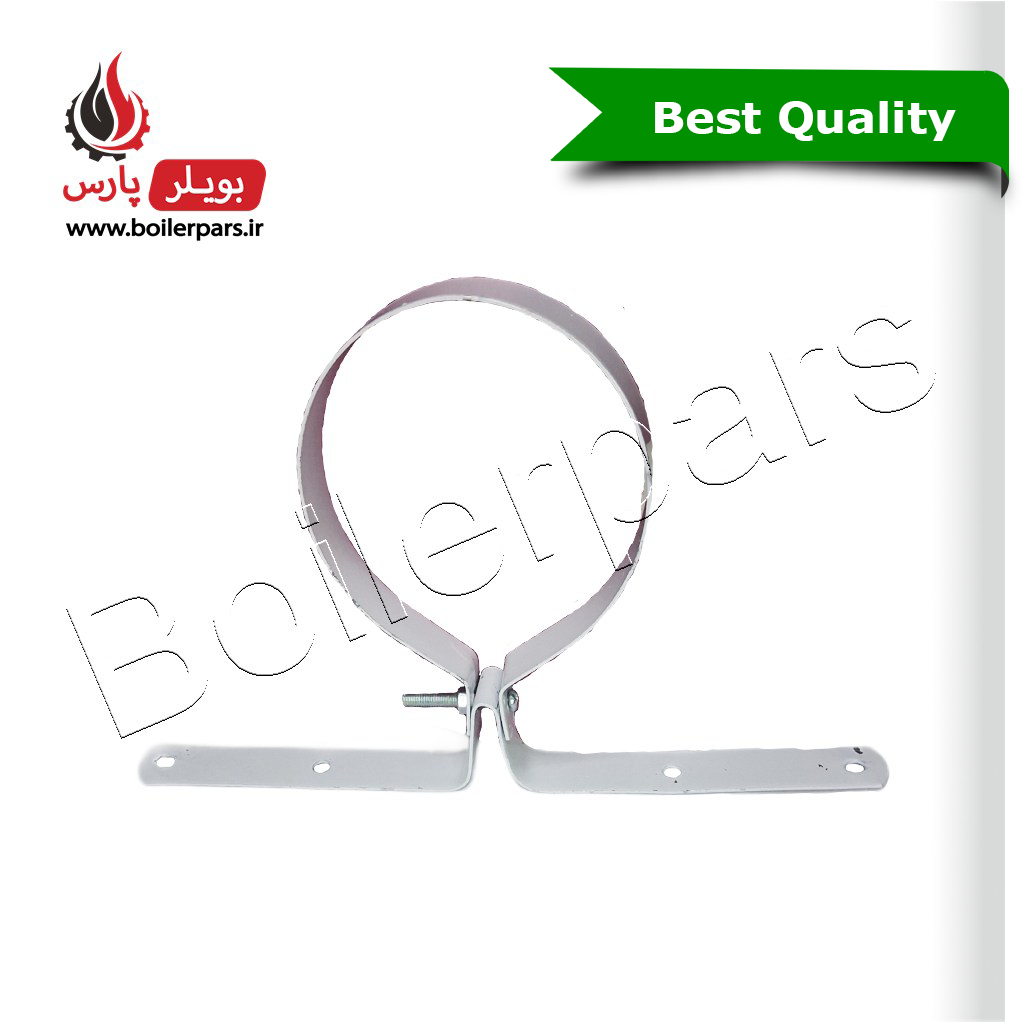 بست دیواری دودکش دوجداره قطر 10 سانتیمتر